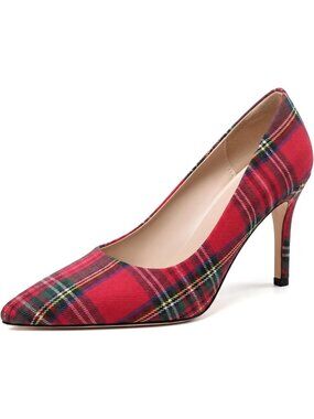 Stylish Women's Closed Pointed Toe High Heels Pumps for Dressy Occasions